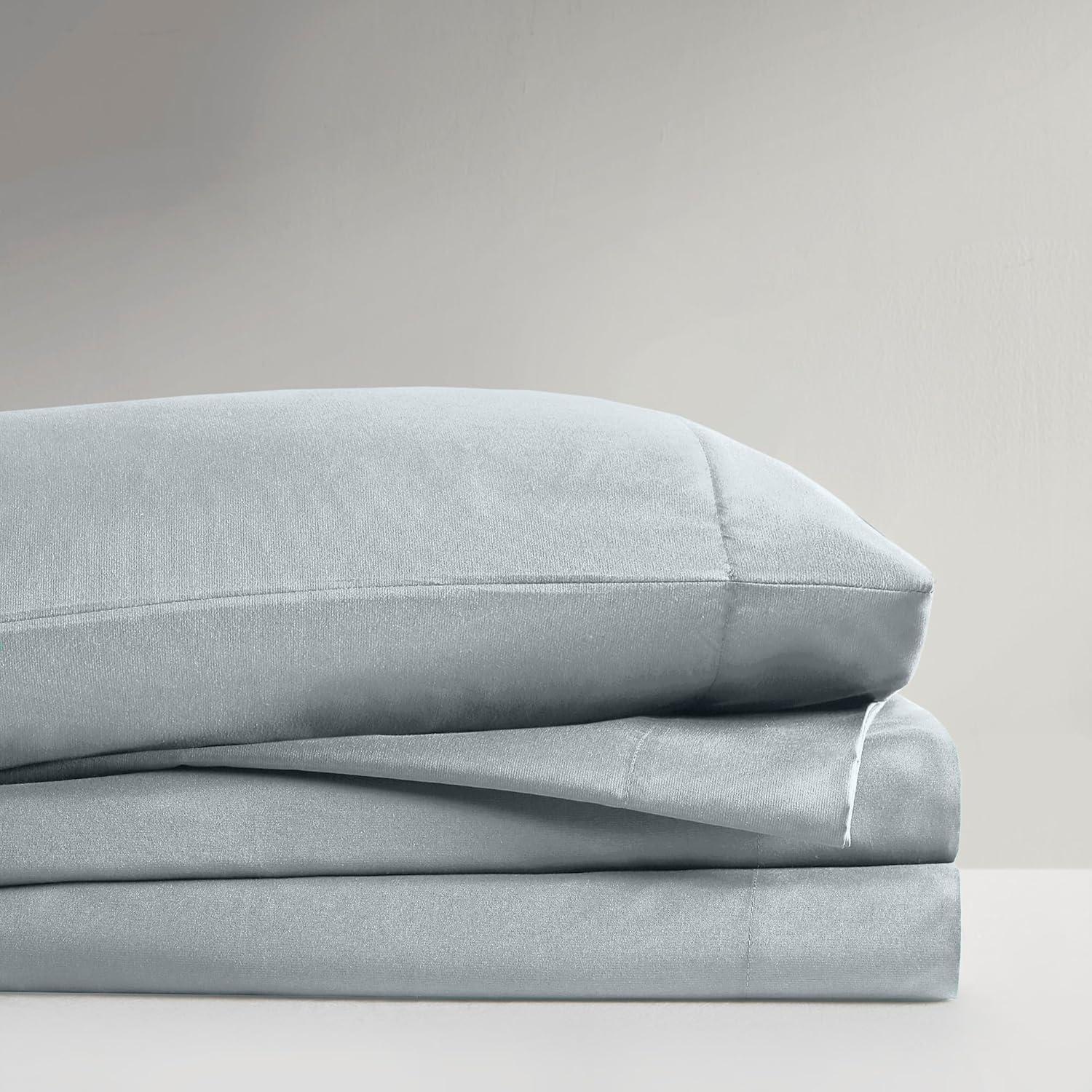 Twin Extra Long Microfiber All Season Soft Touch Sheet Set Gray