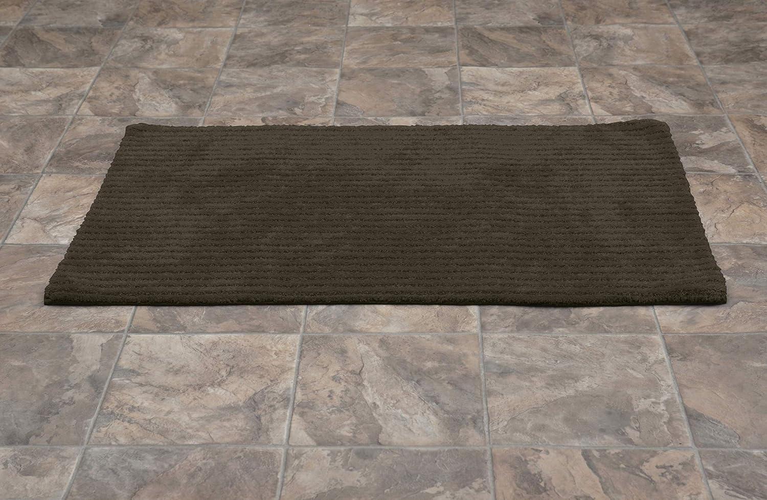 Sheridan Plush Washable Nylon Bath Rug - Garland