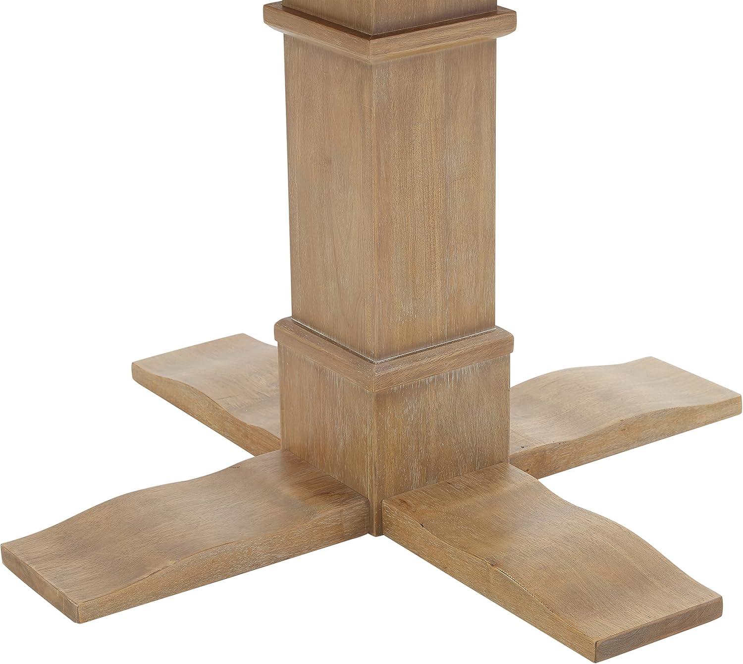 Joanna Round Dining Table Rustic Brown - Crosley