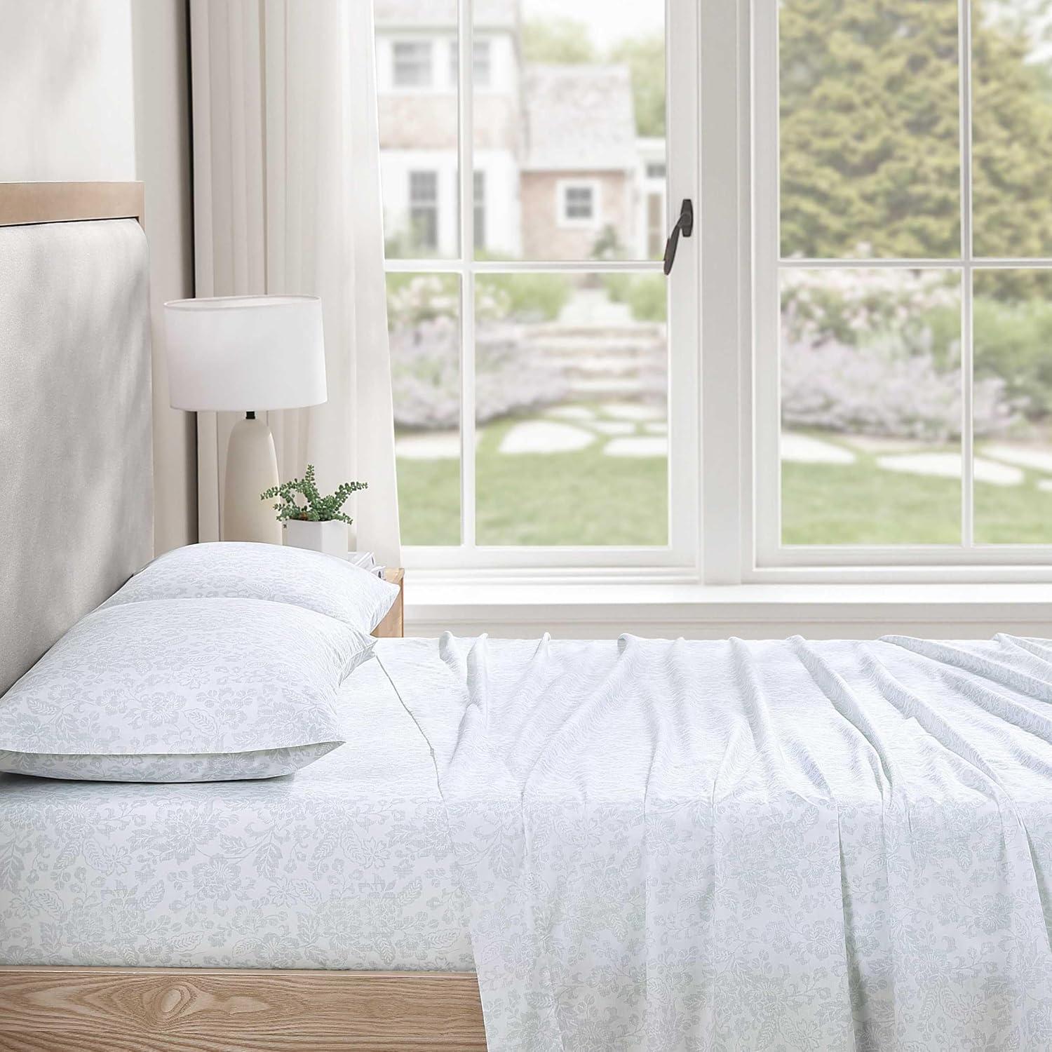 Stone Cottage Bedding Mae Stone Cottage Floral Cotton Percale Printed Sheet Set