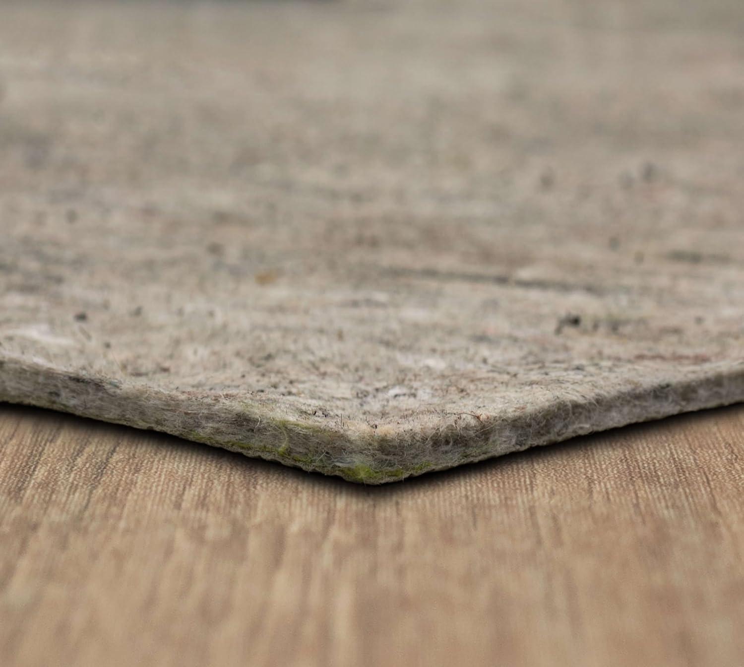 2'x4' Premium Dual Surface Rug Pad Natural - Mohawk Home: Skid-Resistant, Gray, Rectangle, Polyester, Latex Backing