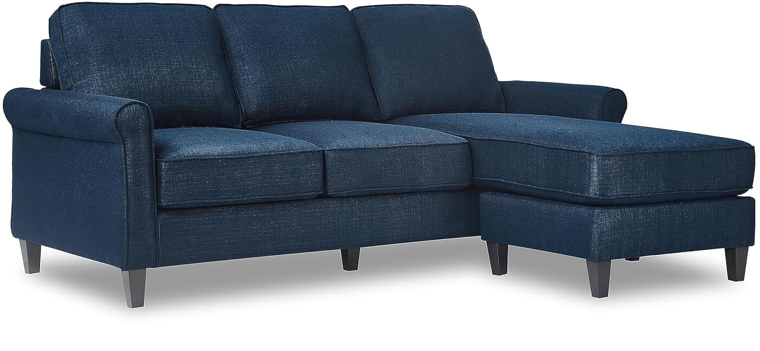 Serta Harmon Upholstered Reversible Sectional Sofa and Chaise