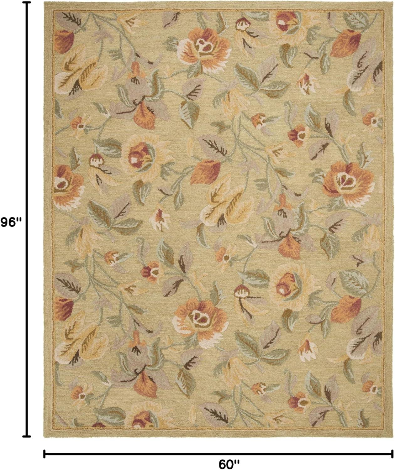 Blossom BLM785 Hand Hooked Area Rug  - Safavieh