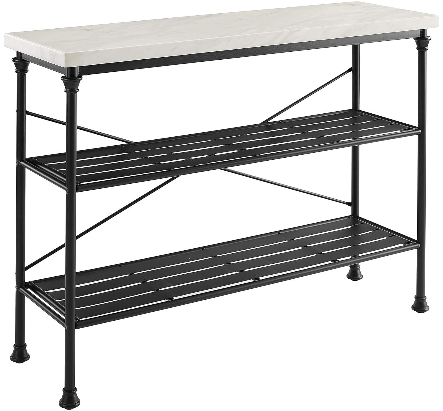 Madeleine Console Matte Black - Crosley