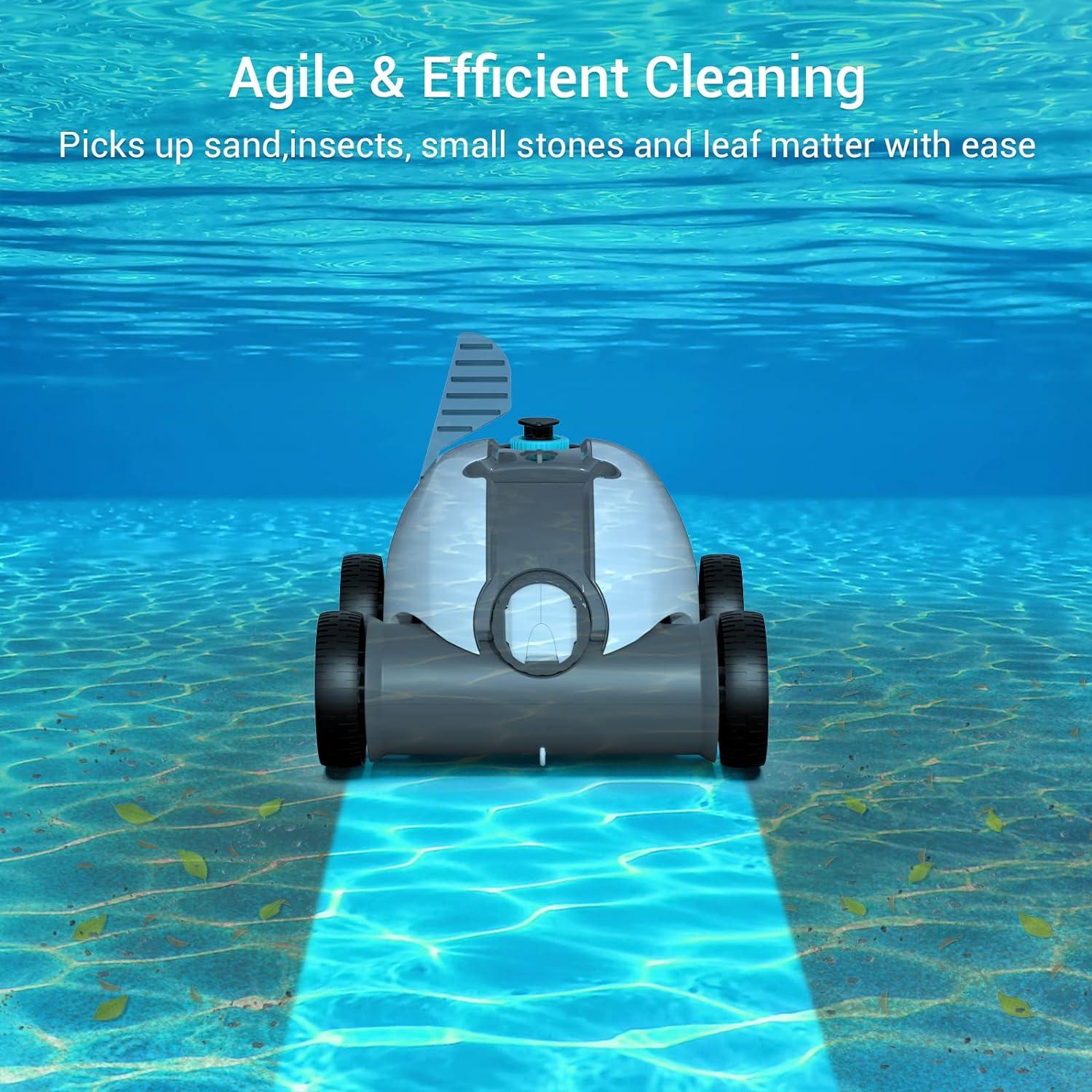 Aiper Cordless Robotic Pool Cleaner with Dual-Drive Motors