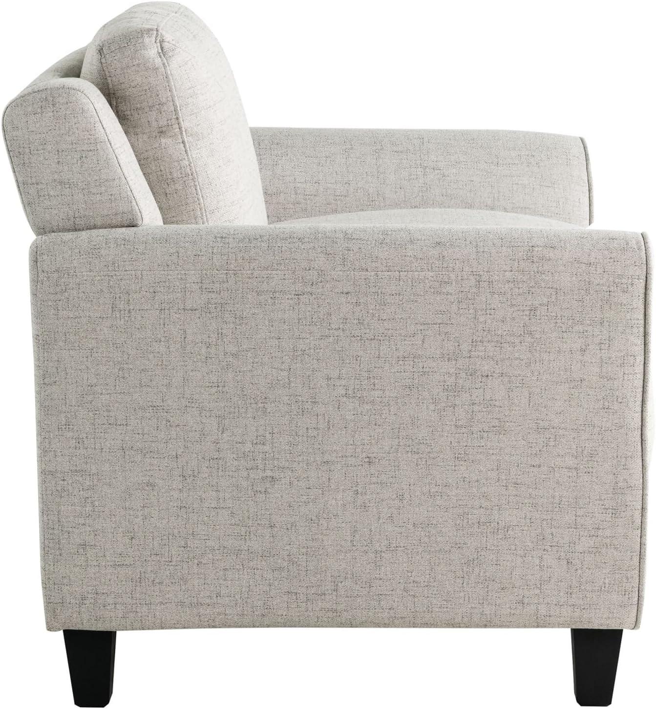 Lifestyle Solutions Taryn Club Chair, Beige Fabric