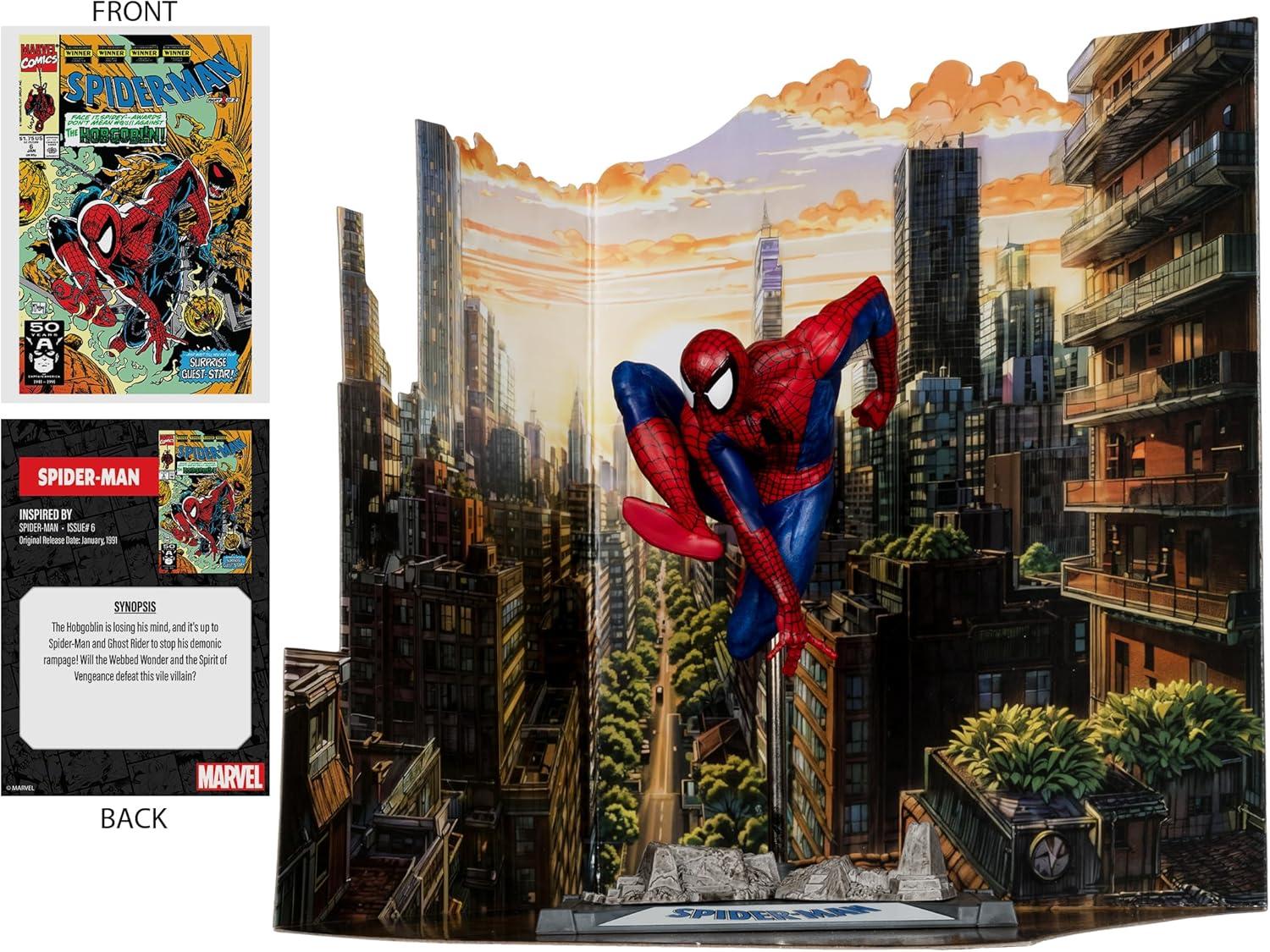 Marvel Spider-Man 1:10th Scale Action Figure with Art Card