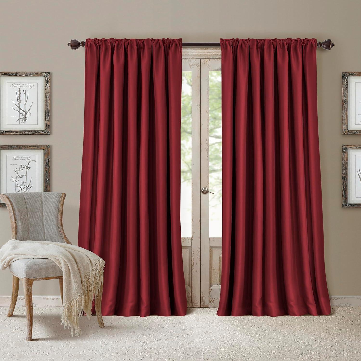 Elrene All Seasons Single Blackout Window Curtain Panel - Elrene Home Fashions