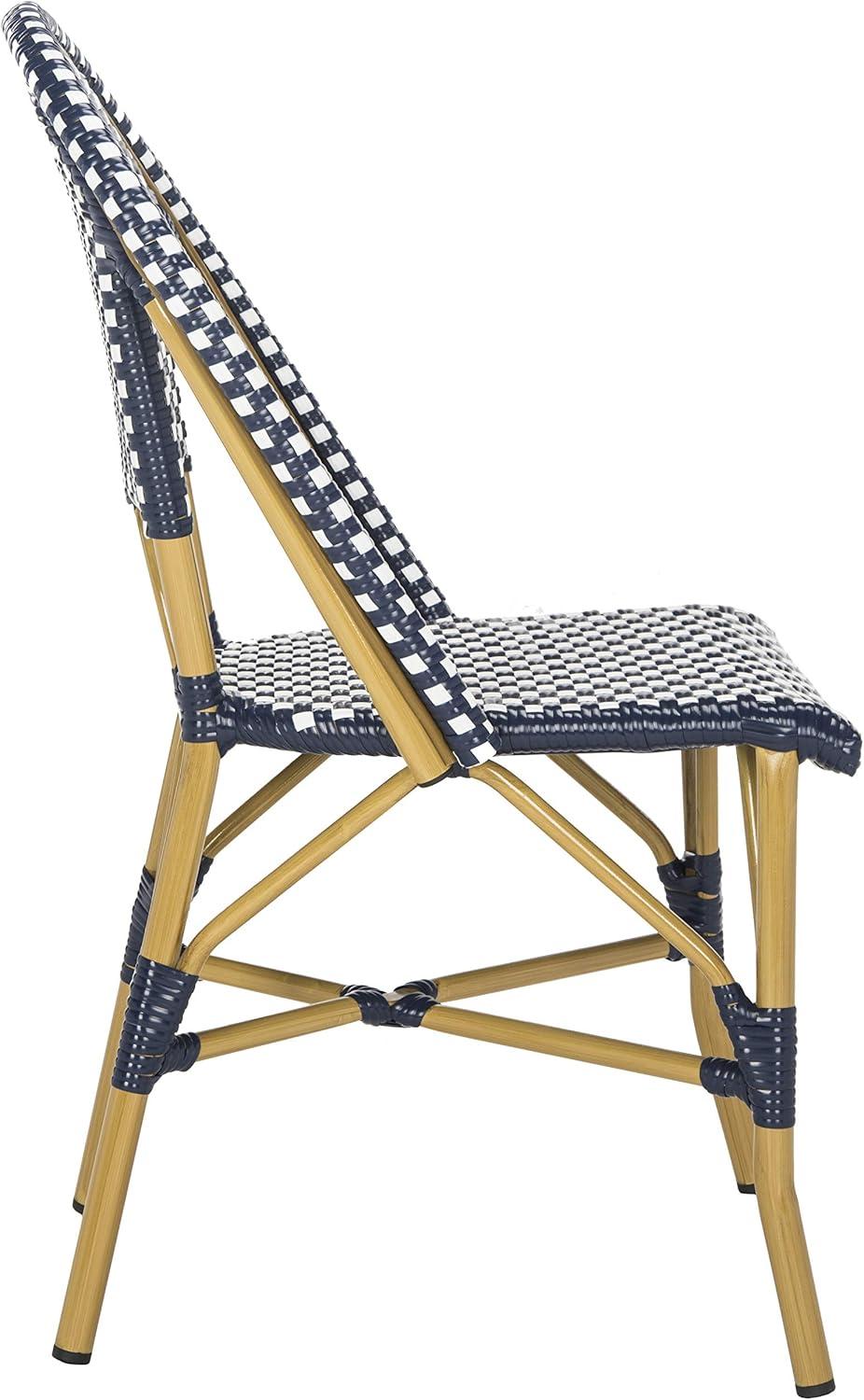 Rosecliff Heights Casidy Polyethylene (PE) Wicker Wicker Outdoor Dining Side Chair (Set of 2)