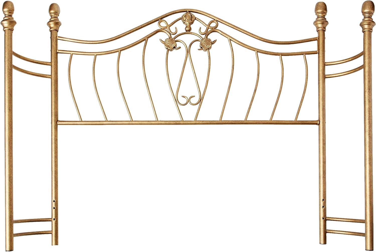 Sydney Queen Bed Antique Brushed Gold