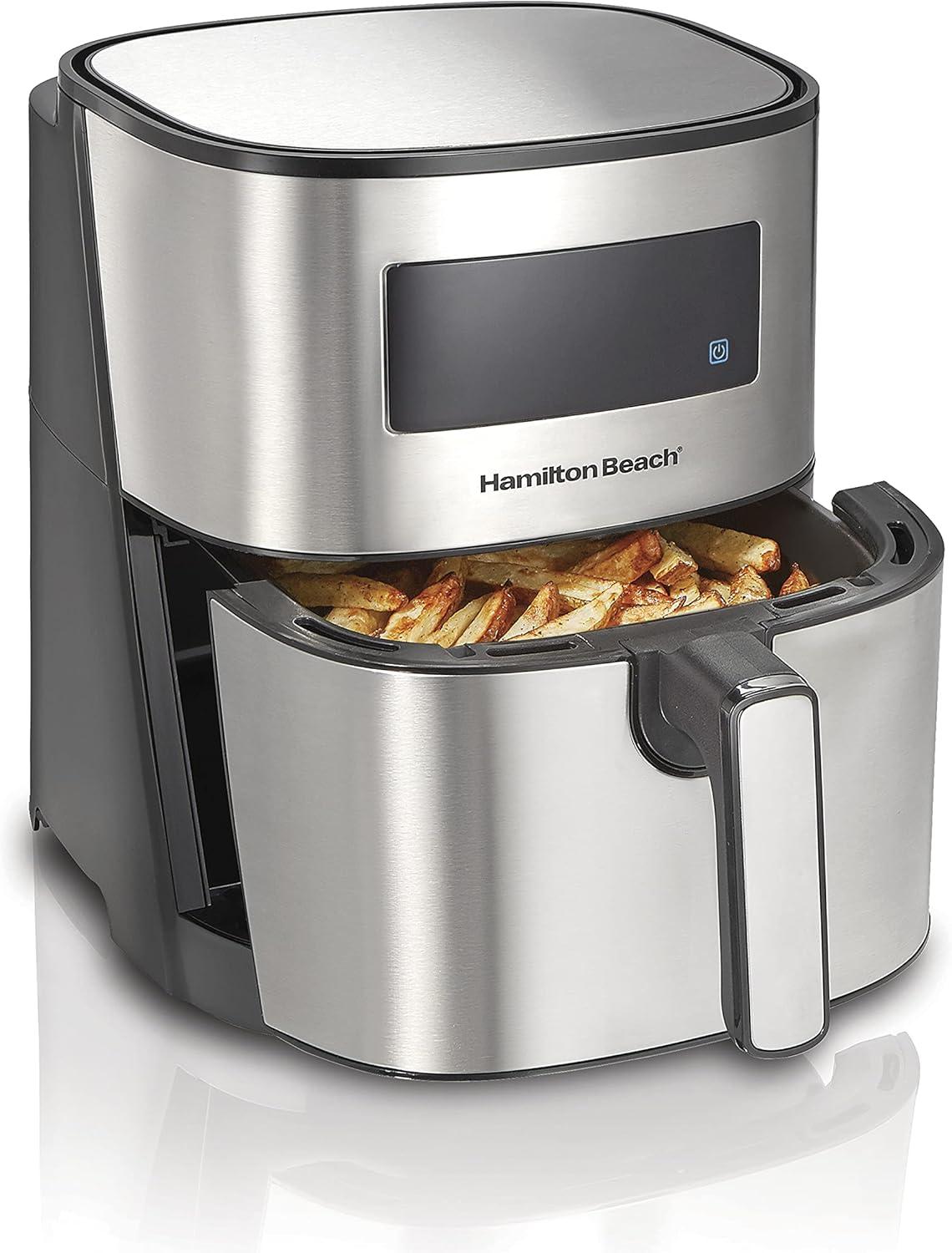 Hamilton Beach® 5.8 Quart Digital Air Fryer 5.8 Quart Capacity