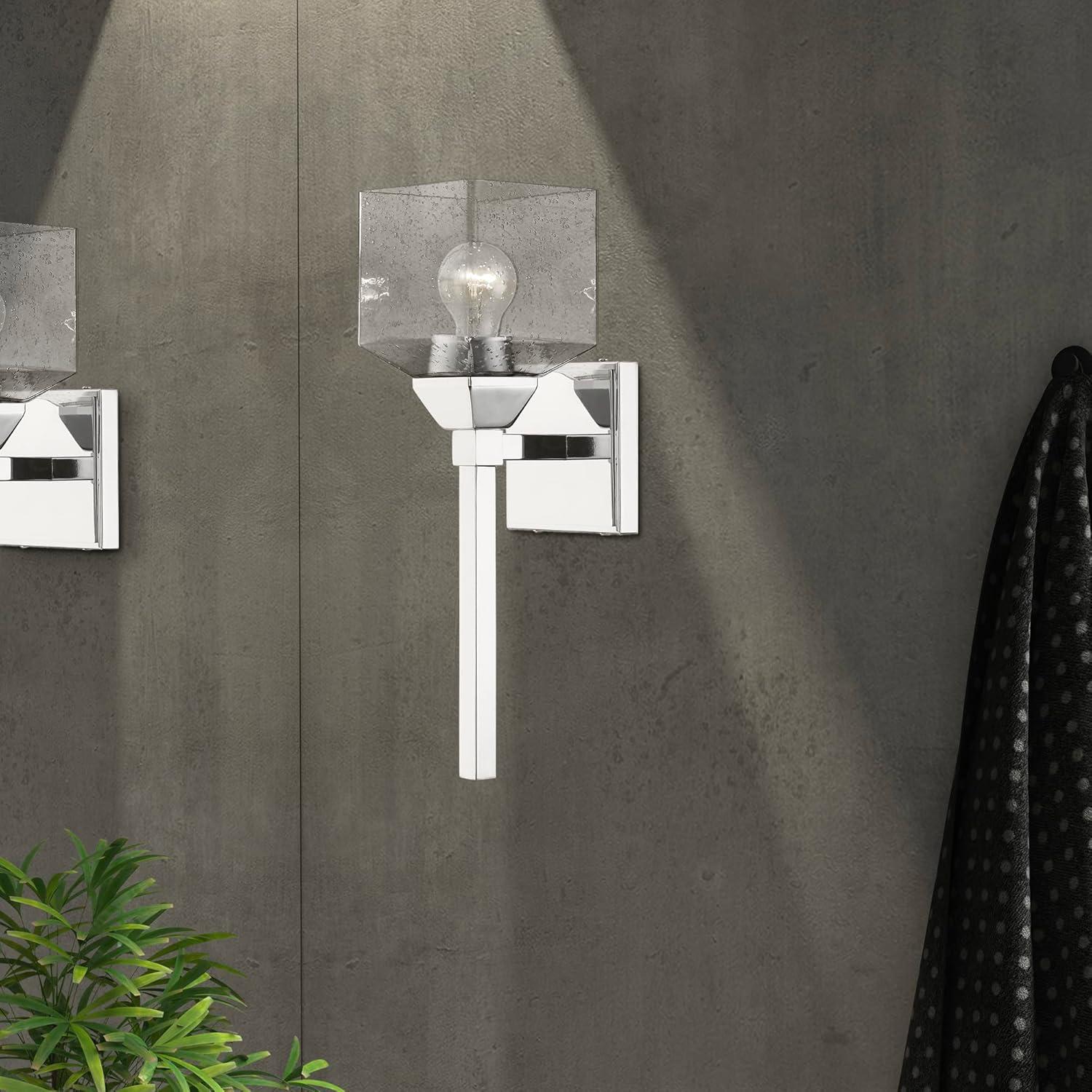 Livex Lighting Aragon 1 - Light Vanity in  Polished Chrome