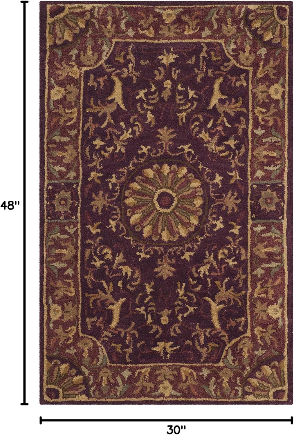 Empire EM459 Hand Tufted Indoor Accent Rug - Blue - 2'6"x4' - Safavieh