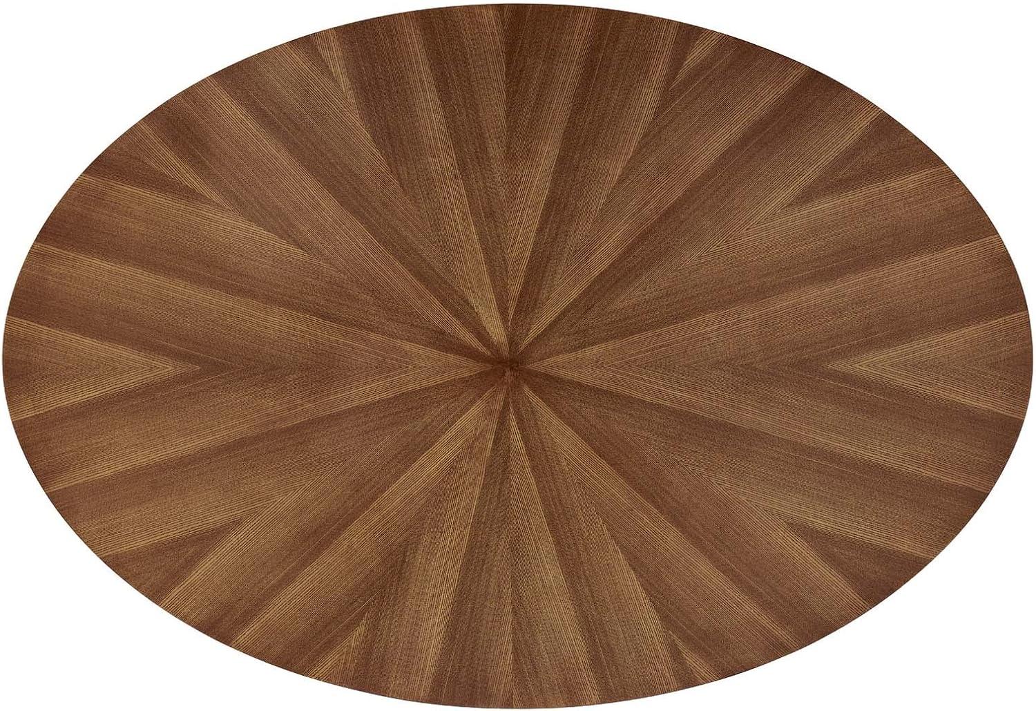 Modway Crossroads 63" Oval Wood Dining Table