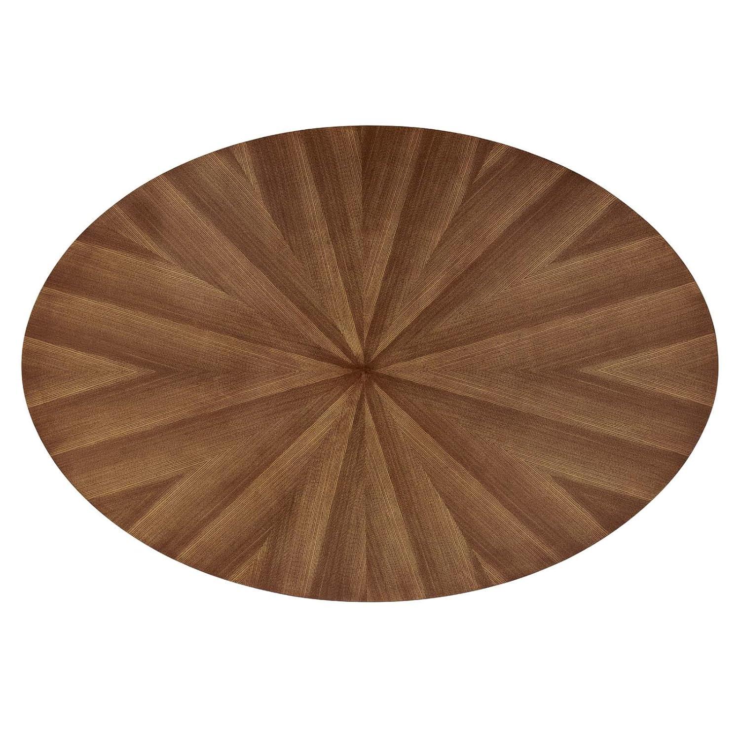 Modway Modway Crossroads 63" Oval Wood Dining Table