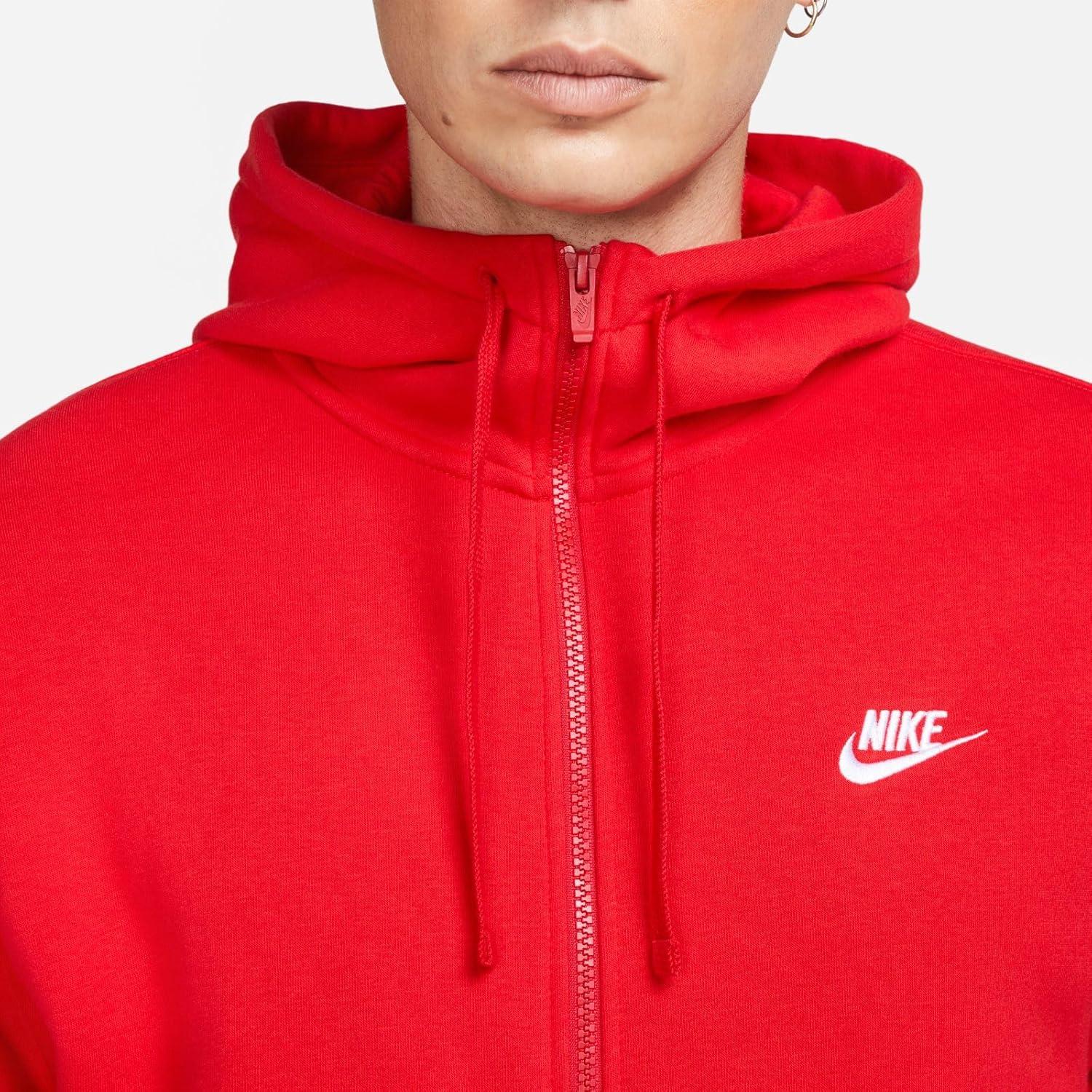 Nike Sportswear Club Full-Zip Fleece Men's Hoodie Large
