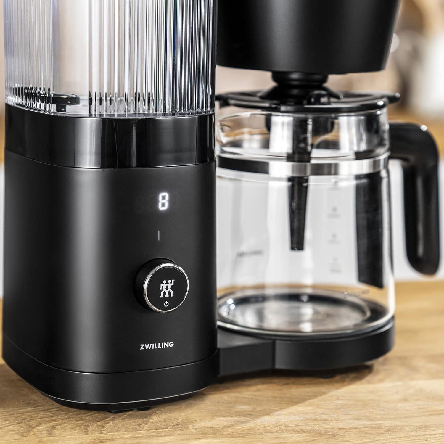 ZWILLING ® Enfinigy Matte Black Glass 12-Cup Coffee Maker
