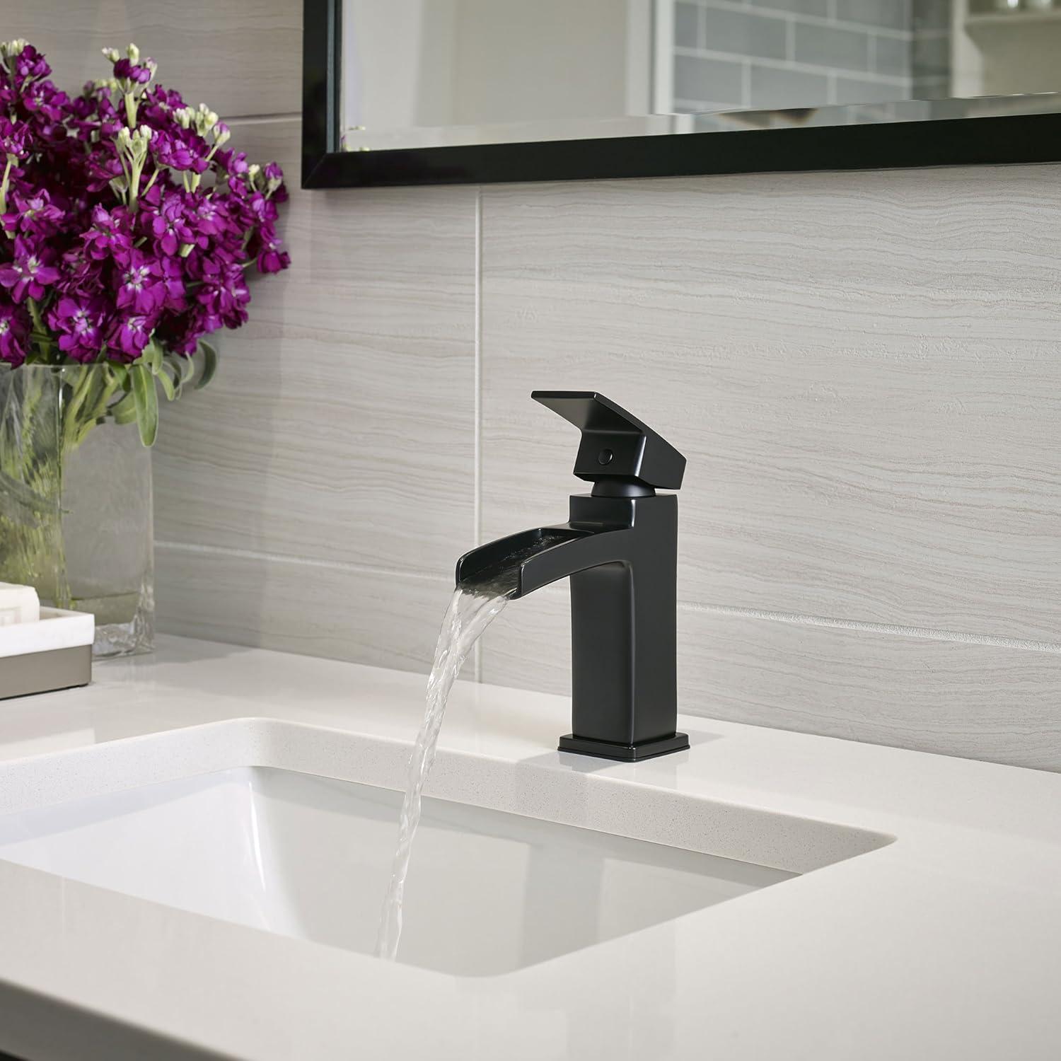 Kenzo Single Control Centerset Bathroom Faucet