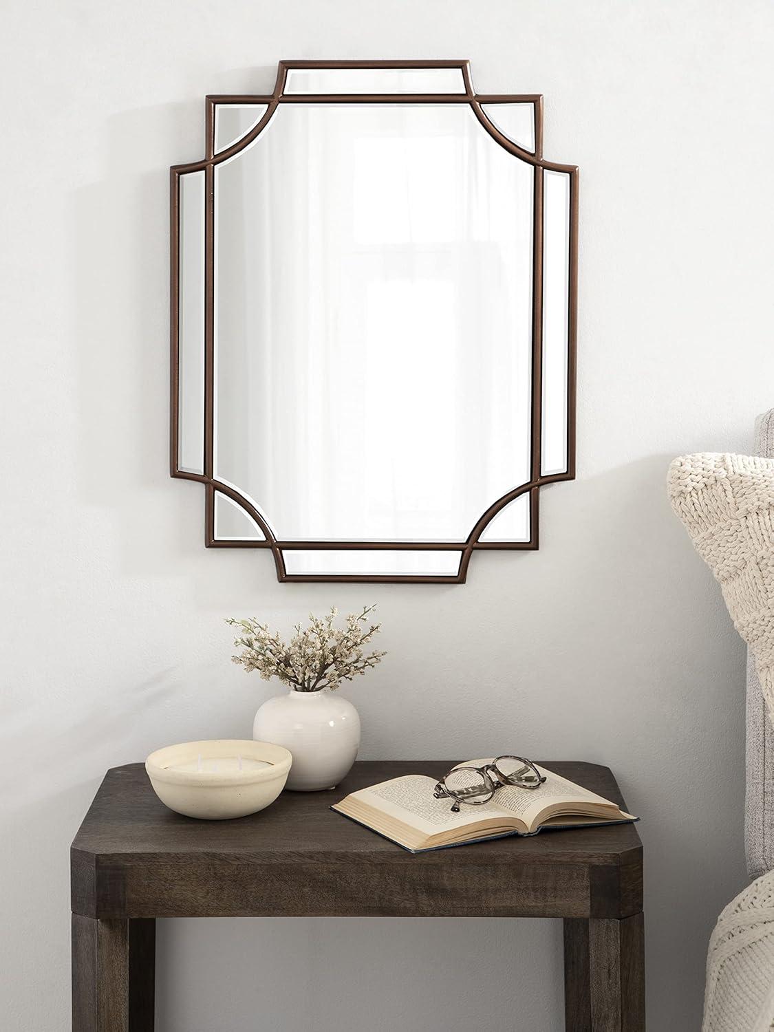 Minuette Decorative Framed Wall Mirror - Kate & Laurel All Things Decor