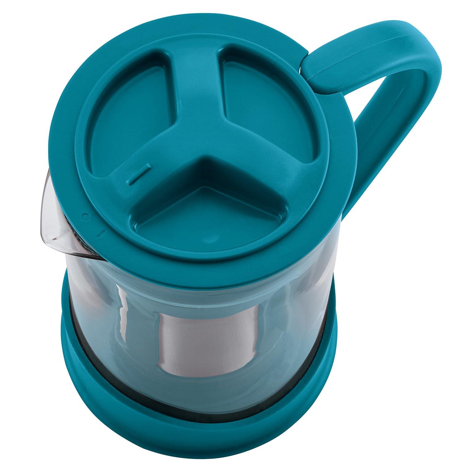 BonJour Coffee Maker Cold Brewer, Aqua