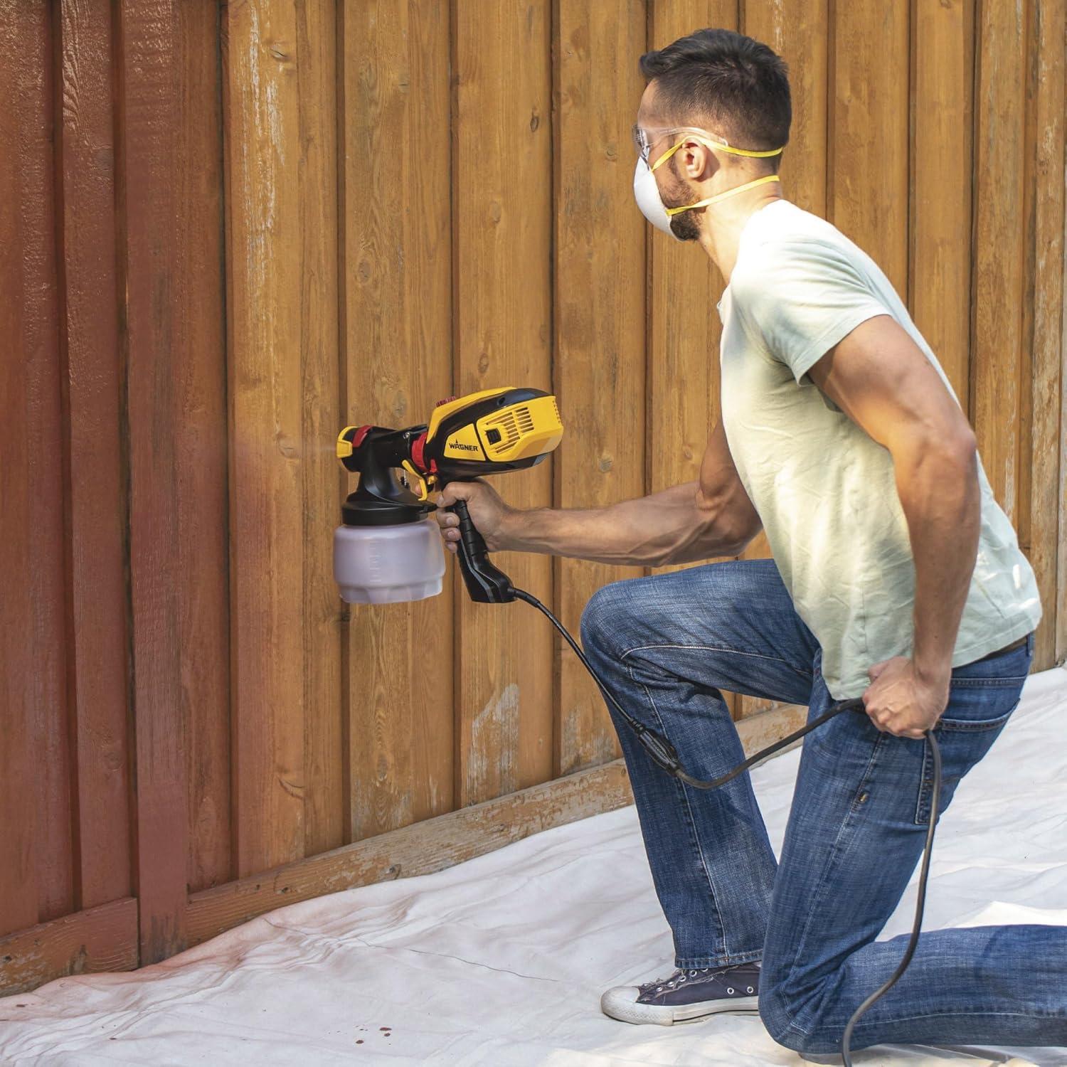 Wagner FLEXIO 590 Paint Sprayer for Indoor and Outdoor Projects