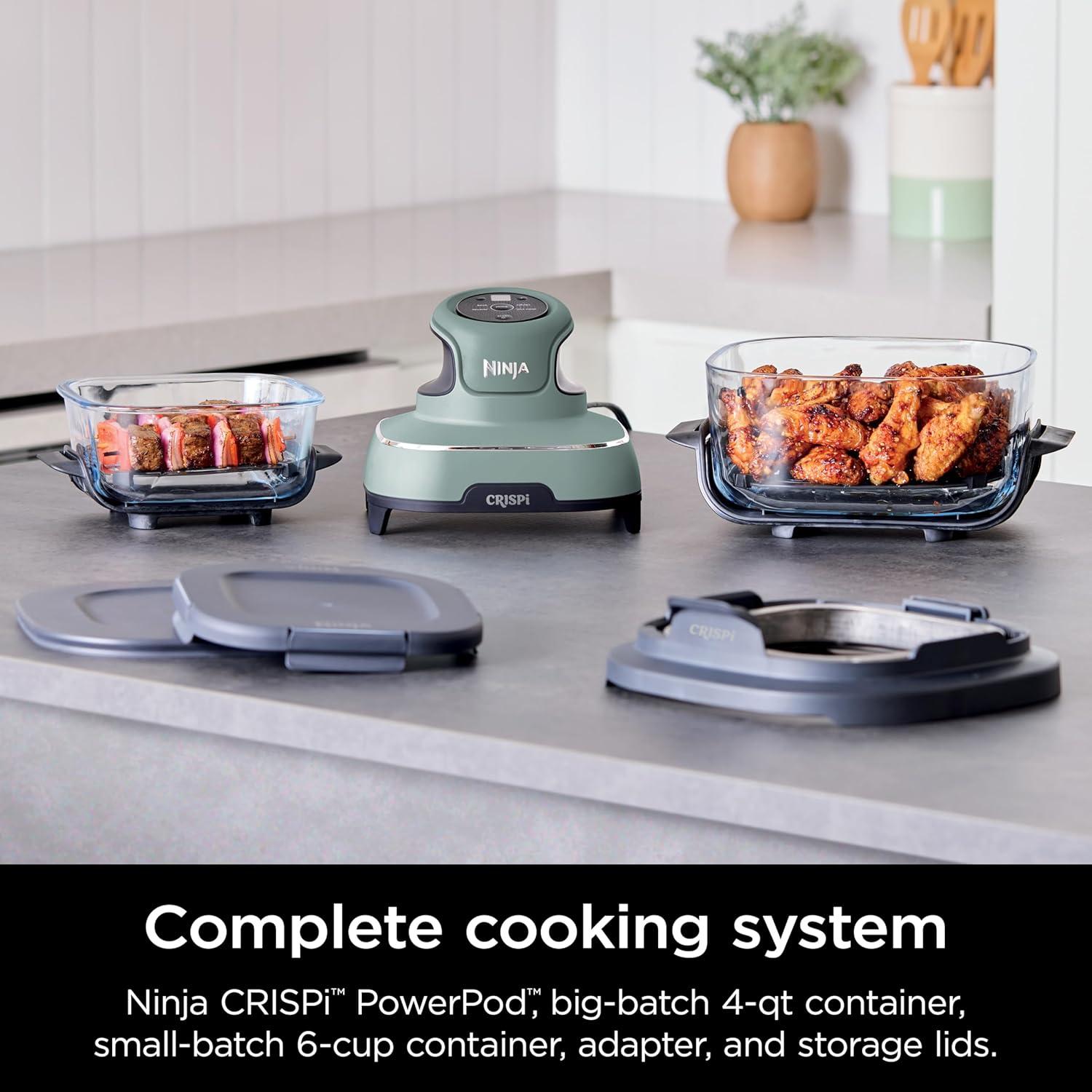 Ninja Crispi Portable Cooking System Sage Green - FN101SG