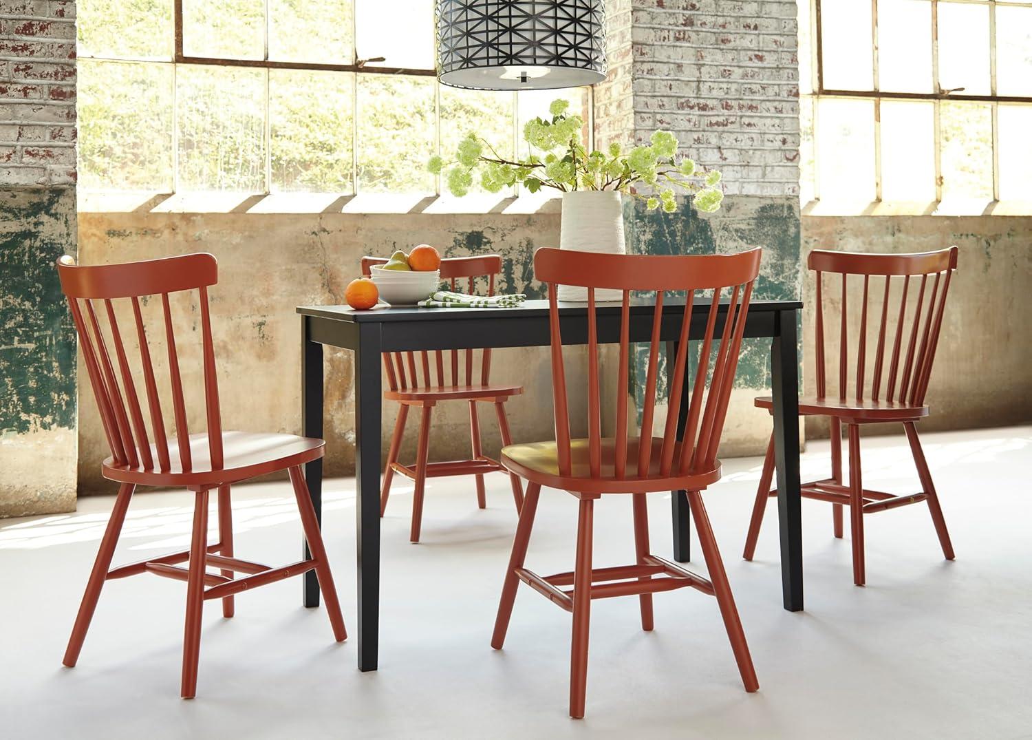 Signature Design by Ashley Contemporary Kimonte Dining Table, Dark Brown