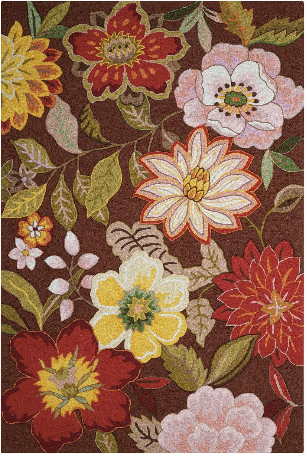 Nourison Fantasy Blooiming Floral Area Rug