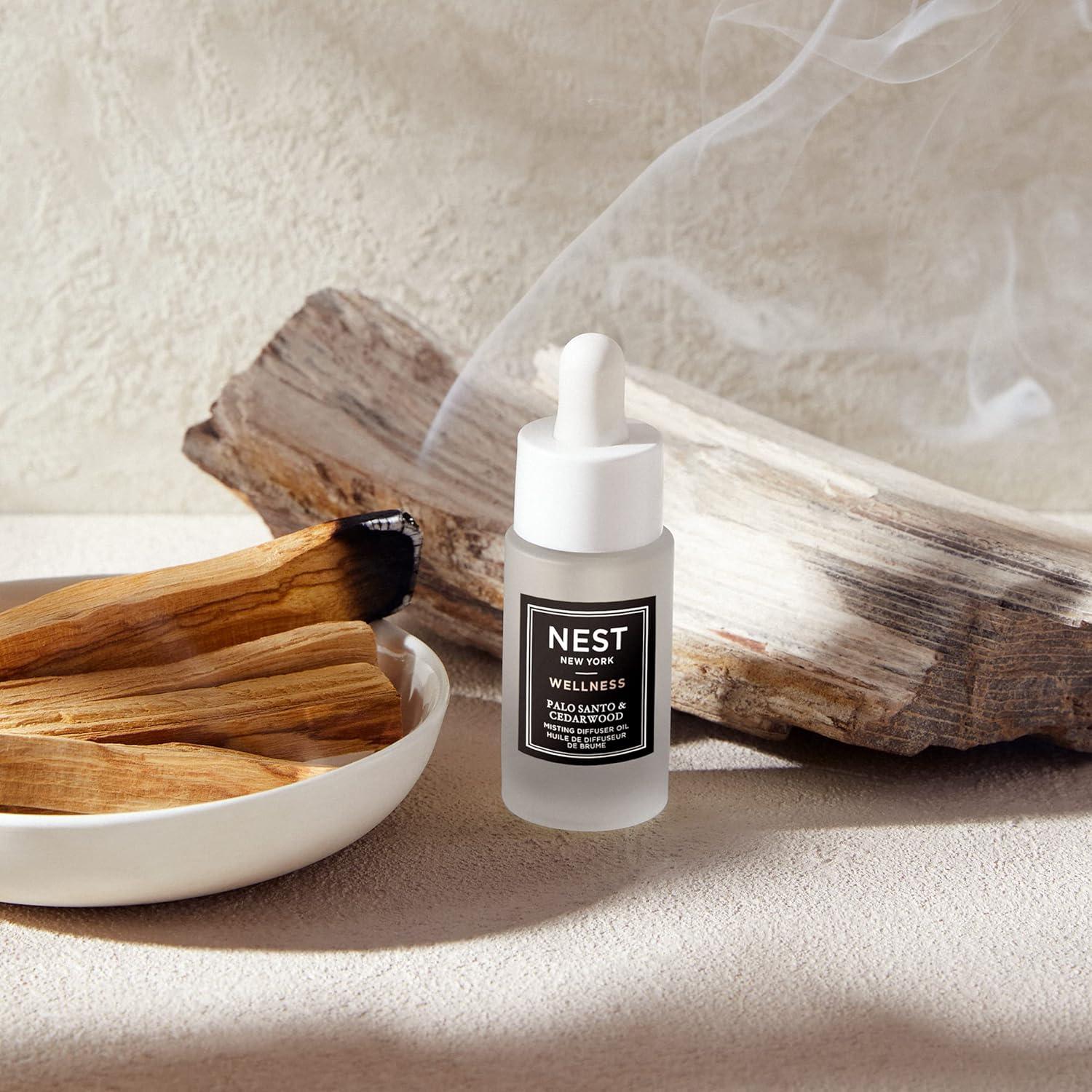 Palo Santo & Cedarwood Diffuser Oil Drops, 0.5 oz