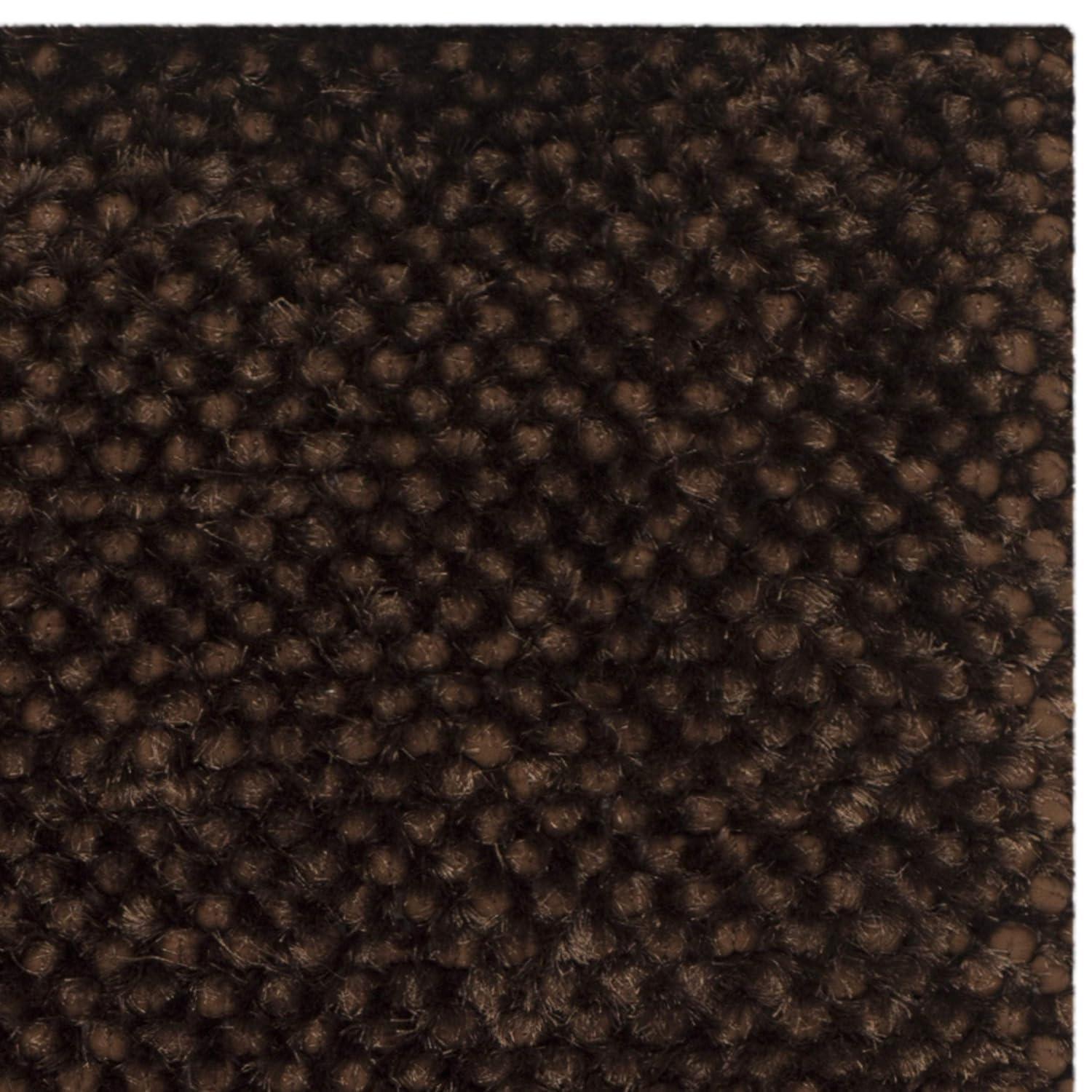 Saint Tropez Shag STS641 Hand Woven Area Rug - Chocolate - 5'x8' - Safavieh.