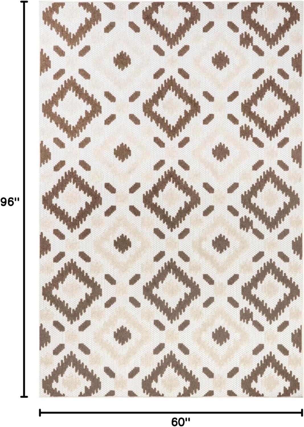 Nuloom Indoor/Outdoor Transitional Labyrinth Area Rug