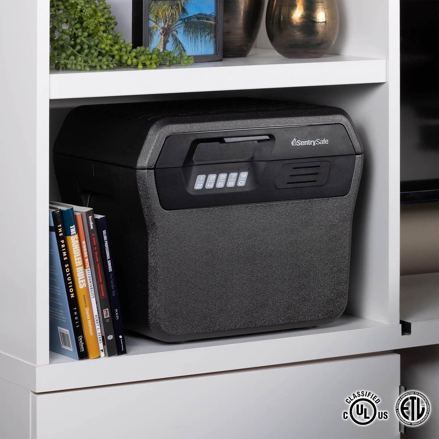 SentrySafe FHW40300 Fire and Water-Resistant File Safe with Digital Lock, 0.66 Cu. ft.