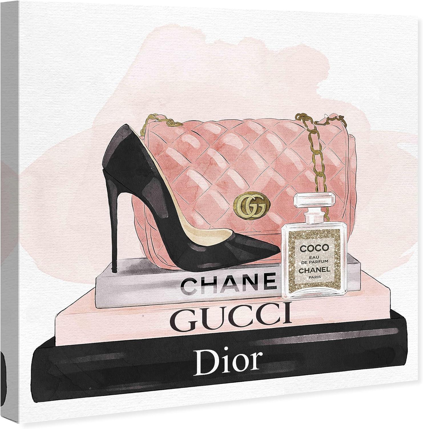 Oliver Gal Prints " Fashion And Glam Accessories And Books Books "