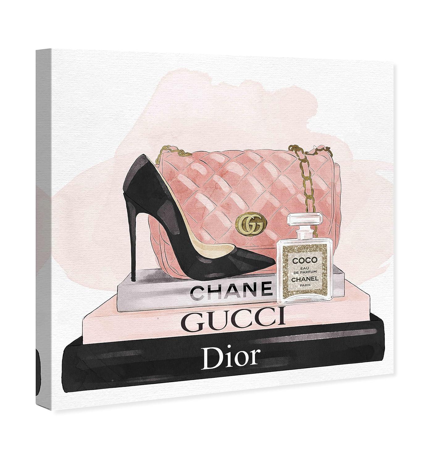 Oliver Gal Prints " Fashion And Glam Accessories And Books Books "