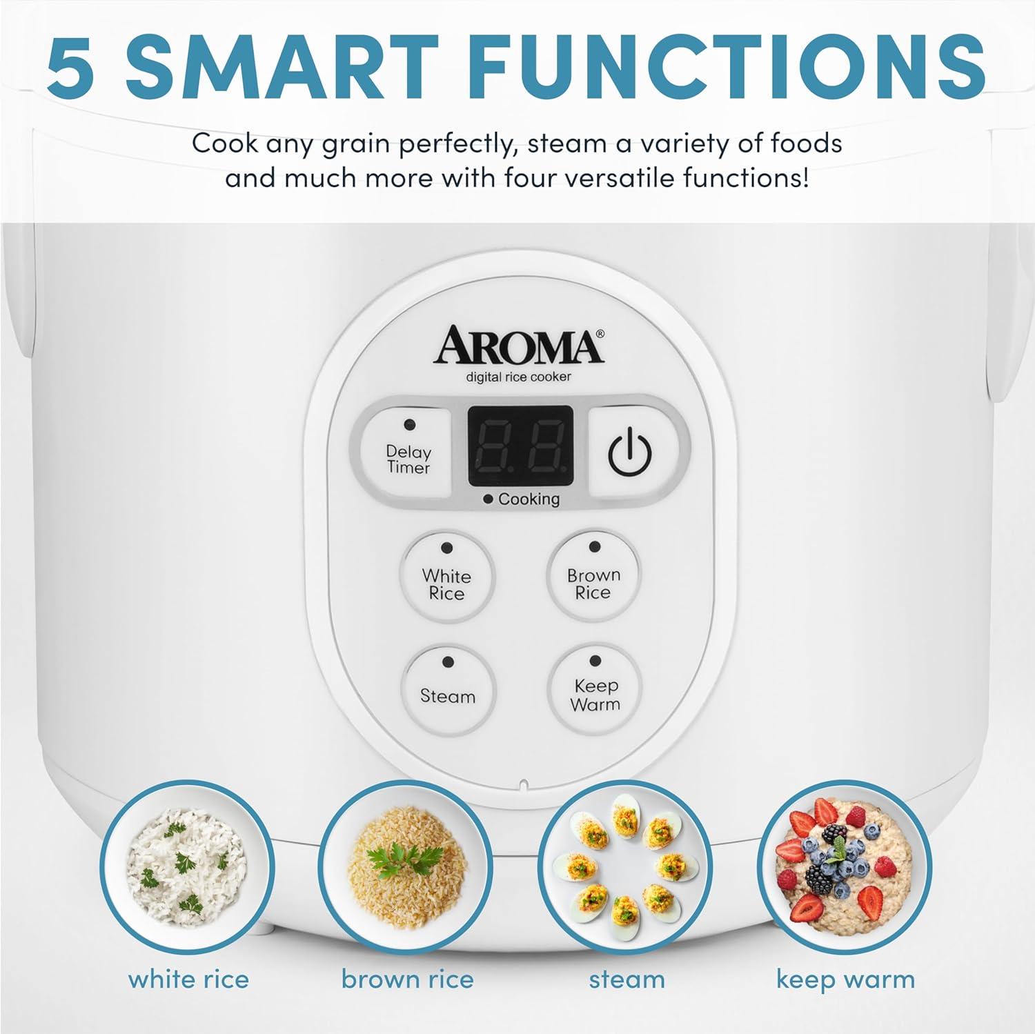 Aroma Aroma 8 Cup Cool-Touch Rice Cooker