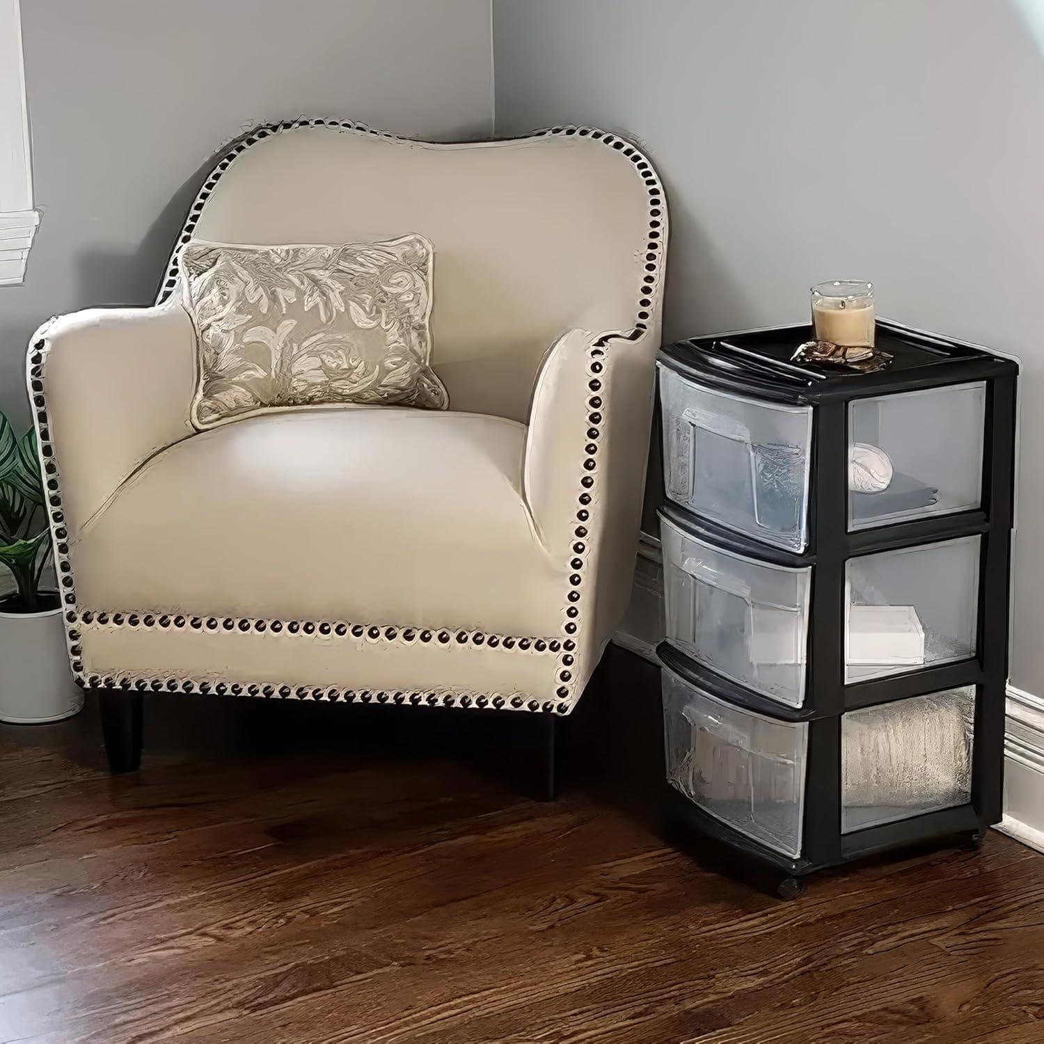 Homz Homz Plastic Drawer Medium Storage Container Tower