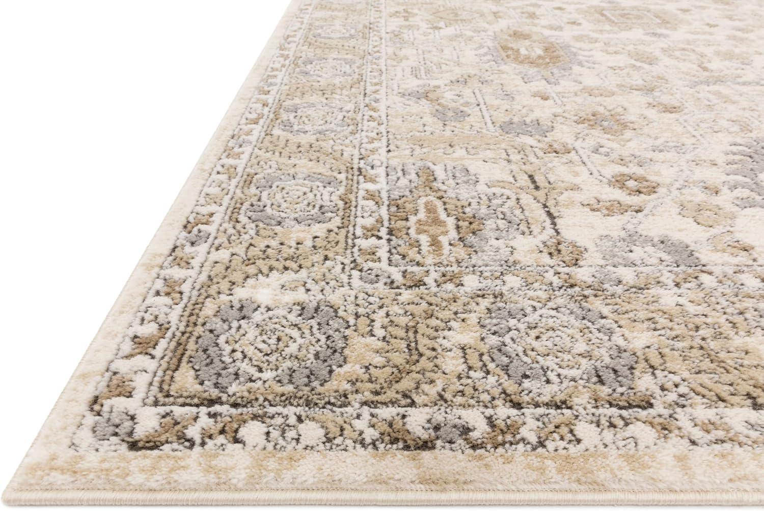 Loloi Teagan Ivory / Sand 9'-9" x 13'-6" Area Rug