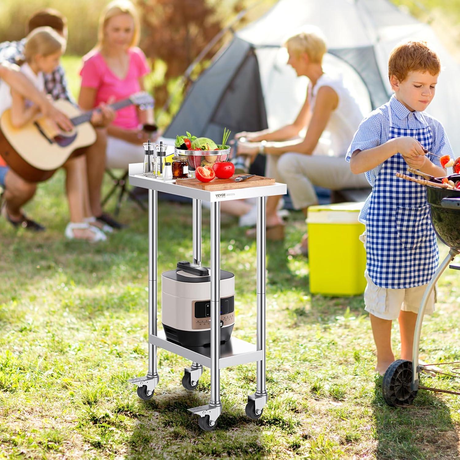 Metal Kitchen Cart