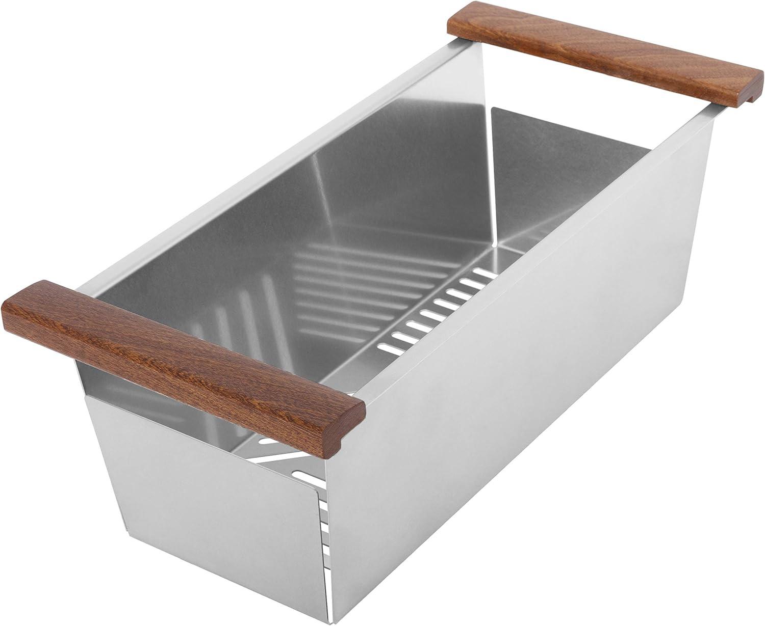 Garmisch 45" L x 18" W Undermount Kitchen Sink with Basket Strainer