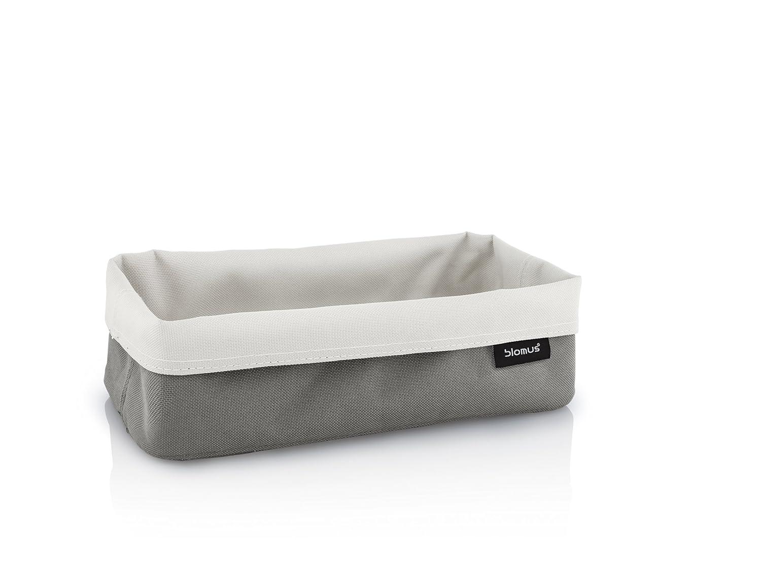 Blomus 68898 Reversible Storage Basket- Sand/Taupe