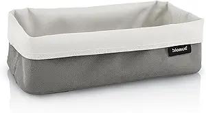Blomus 68898 Reversible Storage Basket- Sand/Taupe