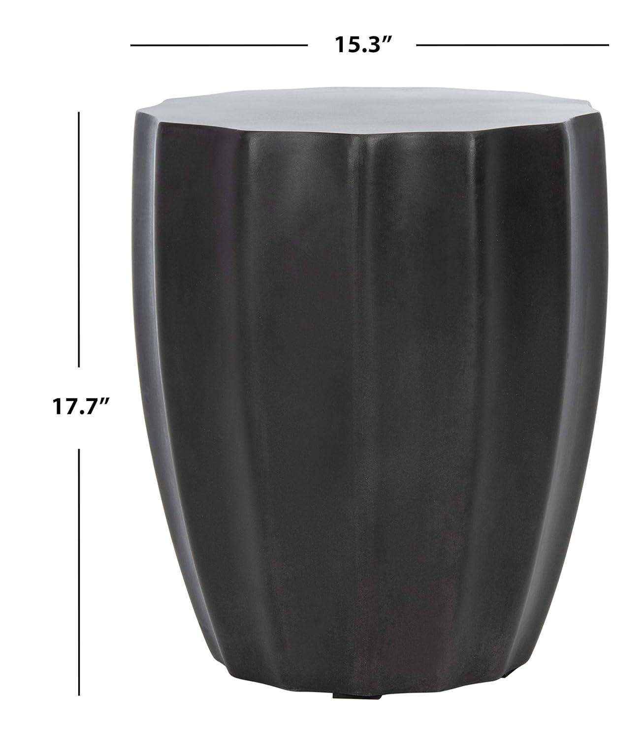 Jaslyn Accent Stool - Indoor/Outdoor - VNN1010 - Gray - Safavieh
