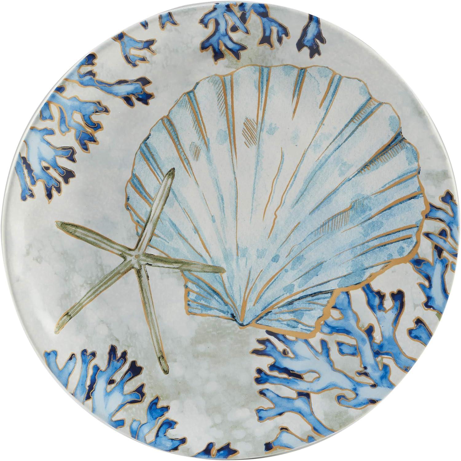 Certified International Playa Shells Set Of 4 Salad Plate