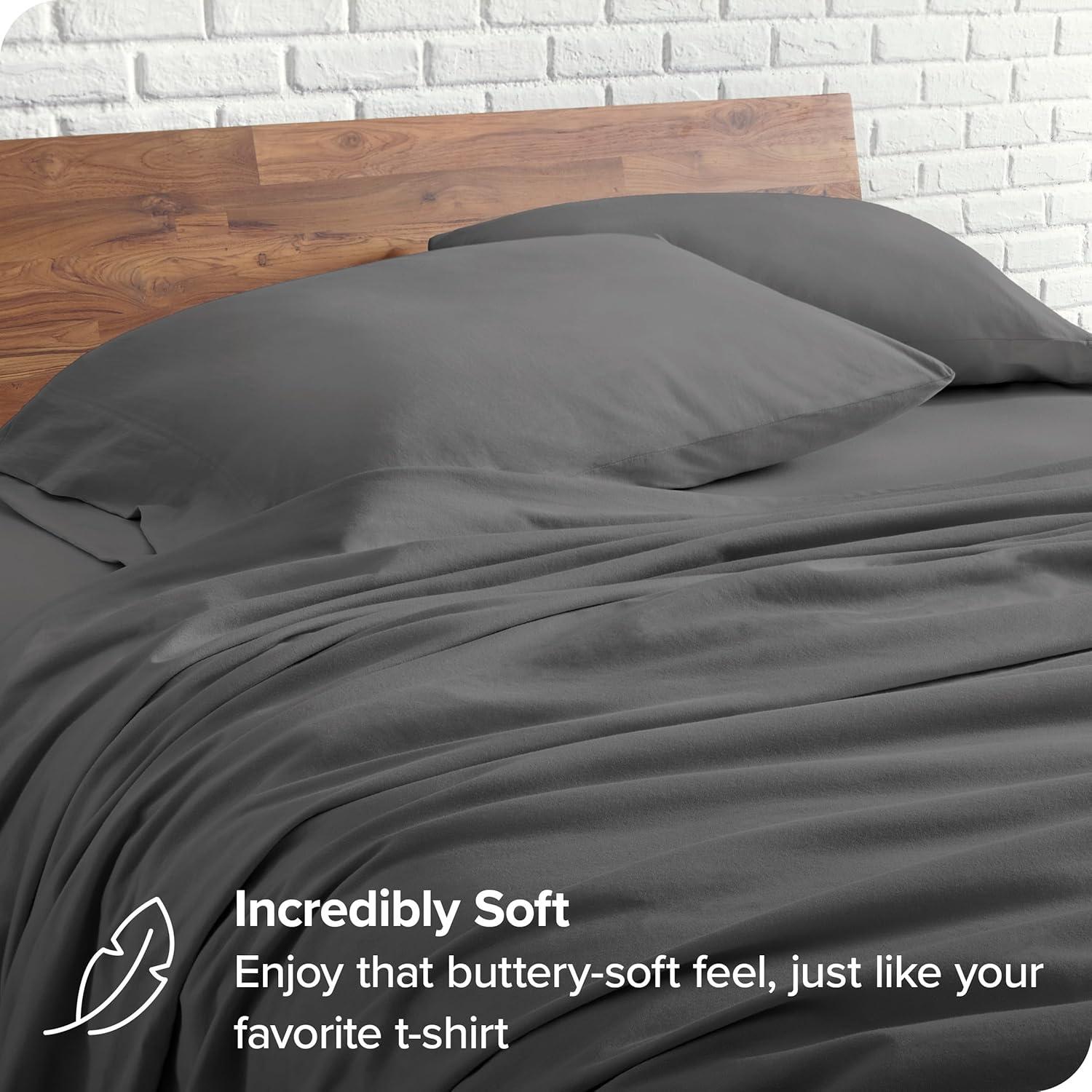 Bare Home Organic Cotton Jersey Sheet Set