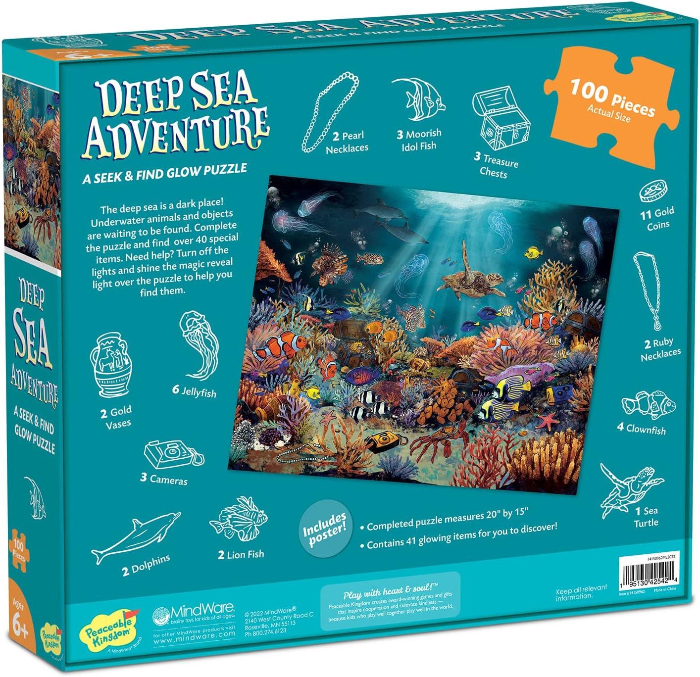 Seek and Find Glow Puzzle - Deep Sea Adventure (Other)