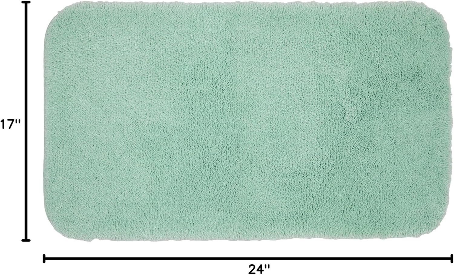 Mohawk Home Pure Perfection Sea Spray Bath Rug Scatter, 1'5"x2', Mint Green