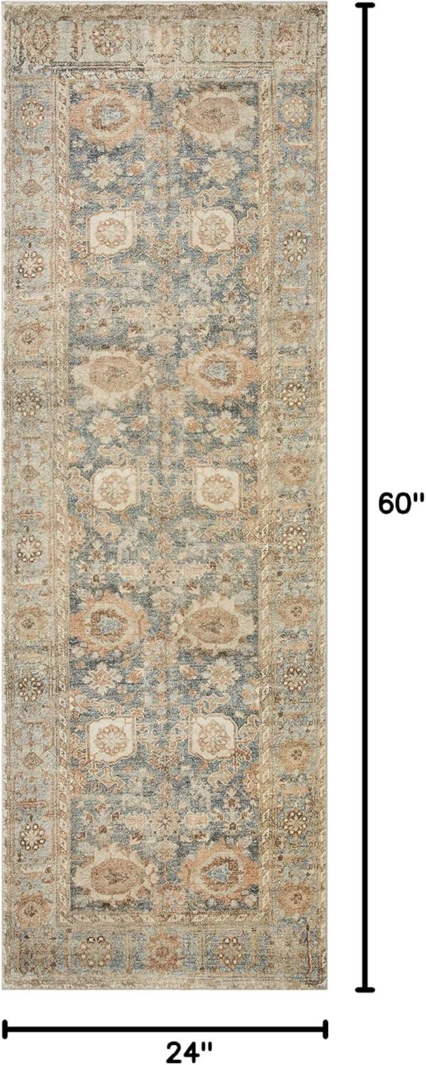 Loloi II Loloi Ocean/Spice Area Rug Feat. CloudPile