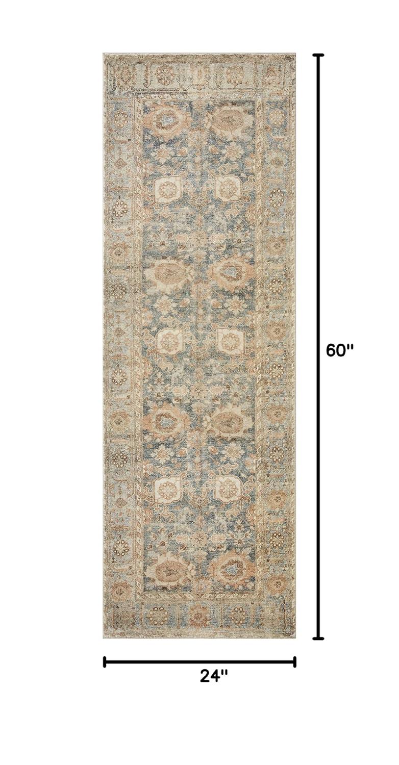Loloi II Loloi Margot Ocean/Spice Area Rug Feat. CloudPile
