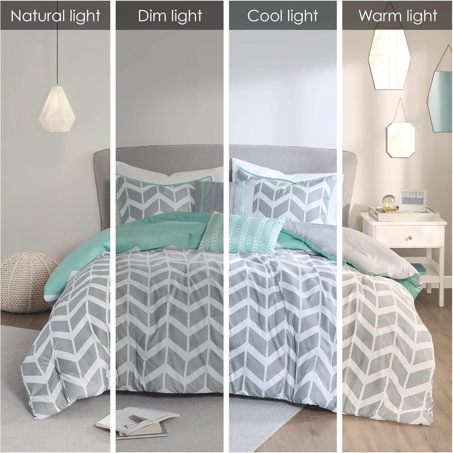 Intelligent Design Darcy Comforter Set Chevron