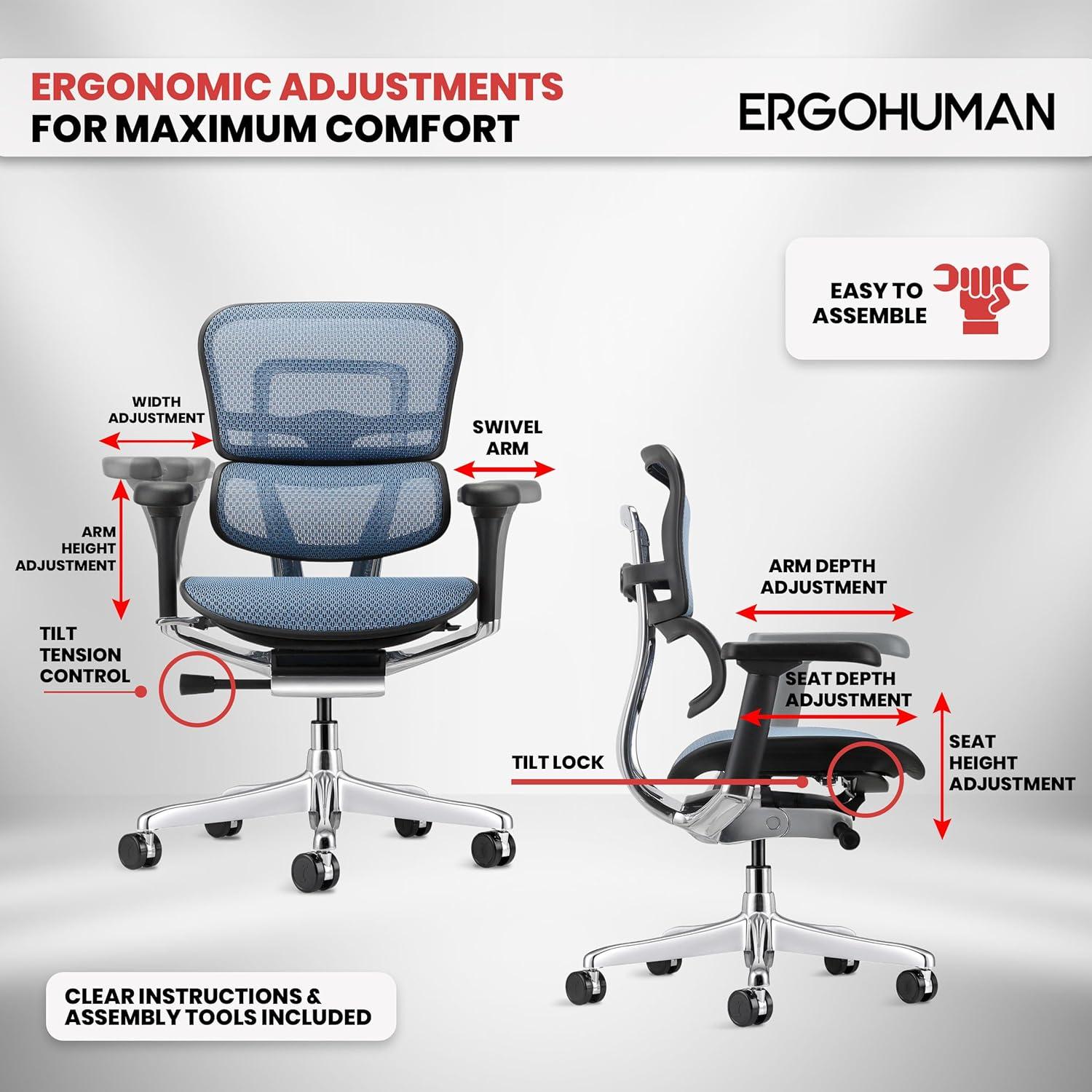 Eurotech Seating Ergohuman Task Chair